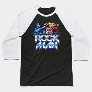 Rock, Man! Baseball T-Shirt